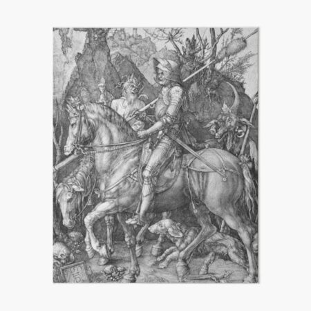 Item preview, Albrecht Durer Knight Death & the Devil designed and sold by tiberius1023.