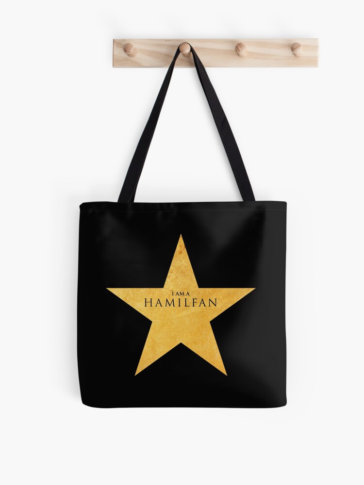 hamilton musical tote bag