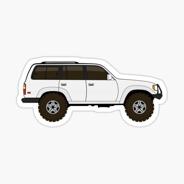 fj80 Land Cruiser Sticker