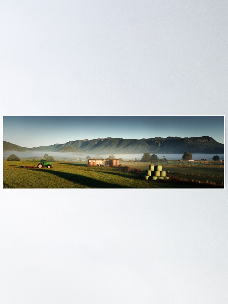 Alternate view of Mole Ck Misty Morning Poster