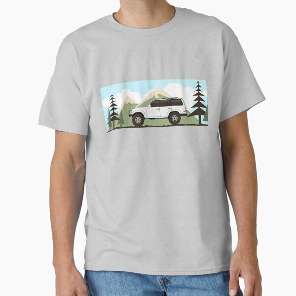 Item preview, fj80 Land Cruiser retro designed and sold by -oddlyeven-.