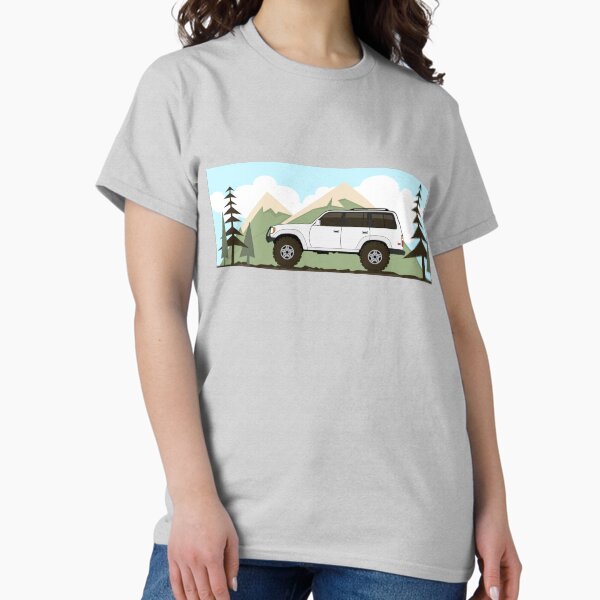 Item preview, fj80 Land Cruiser retro designed and sold by -oddlyeven-.