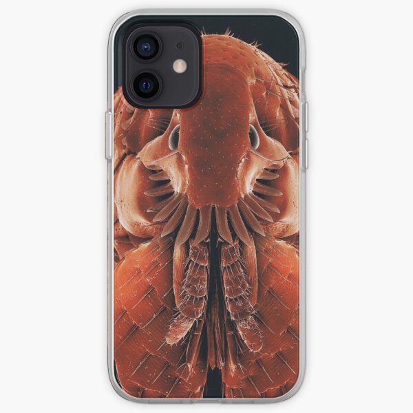 #Organism #Closeup #Wing #invertebrate biology science insect flea animal iPhone Soft Case