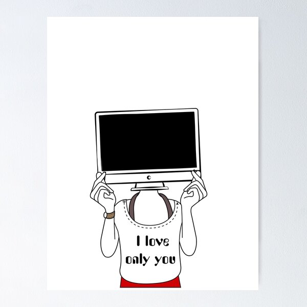 Artikel-Vorschau von coder shirt computer loves only you, designt und verkauft von avogel.