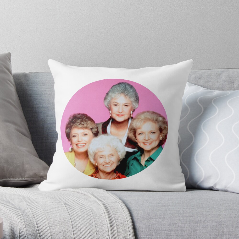 "Thank You For Being A Friend" Throw Pillow for Sale by sophiapetrillo ...