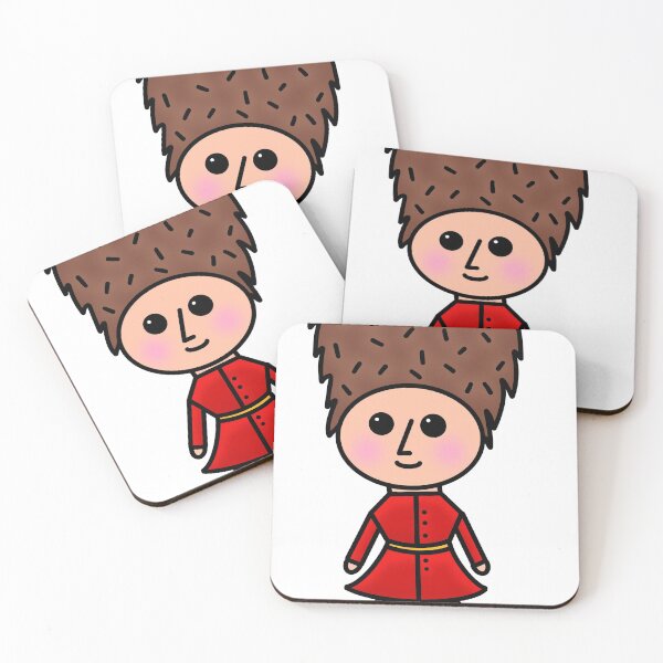 Item preview, buckingham palace guard doodle designed and sold by Spitfire July Doodles.