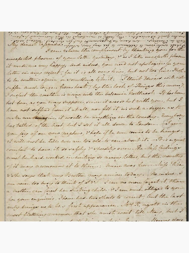 Jane Austen Manuscript by daltonrowe