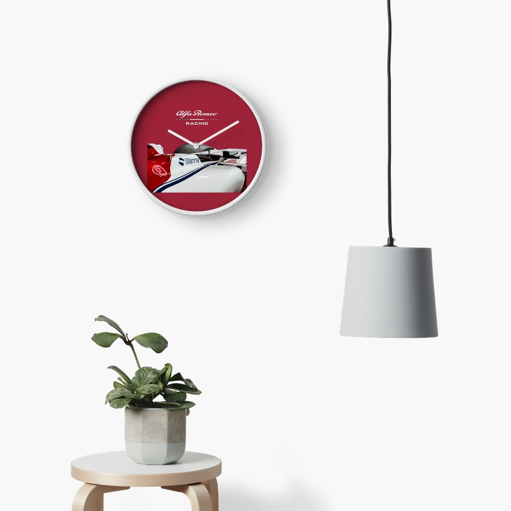 Alfa Romeo Racing Formula 1 Team Clock