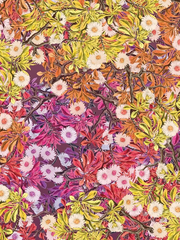 Floral Psychedelic Pattern by daltonrowe