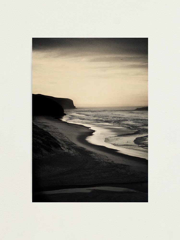 Alternate view of Tomohawk Beach, South Island, New Zealand Photographic Print