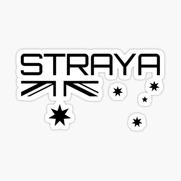 Item preview, Australian flag ( straya ) designed and sold by thegoodzhut.