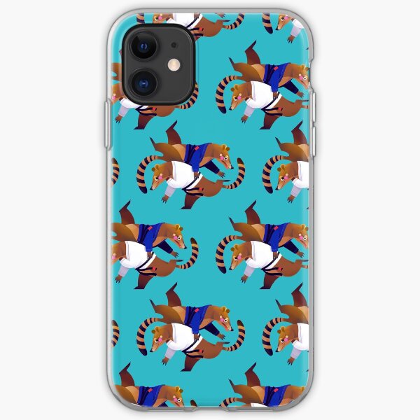 Coati Jiu-Jitsu Tournament - PATTERN VERSION iPhone Soft Case