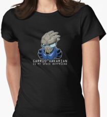 Garrus Is My Space Boyfriend Women's Fitted T-Shirt