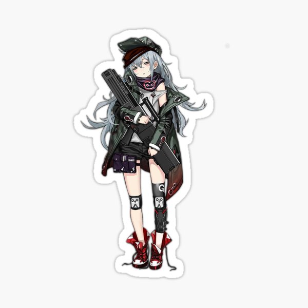 Vista previa del artículo con la obra «G11 - Primera línea de chicas, chica sexy de anime», diseñado y vendido por megapanda687.