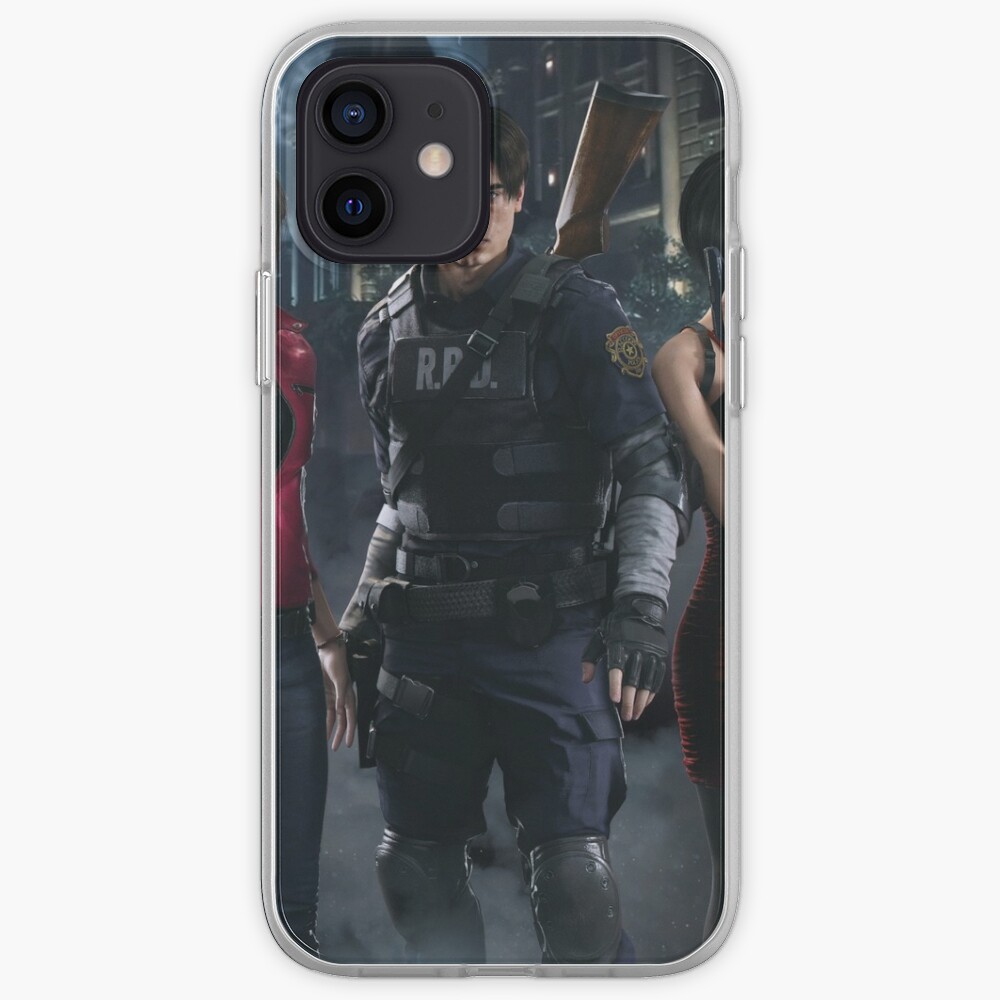 "Resident Evil 2 - Claire, Leon & Ada" iPhone Case & Cover by megapanda687 | Redbubble