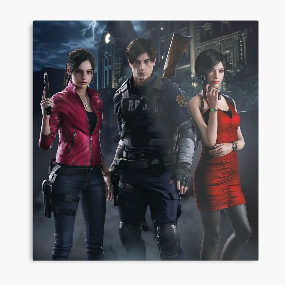 Resident Evil 2 - Claire, Leon & Ada