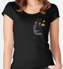Pikmin Pocket Tee Women's Fitted Scoop T-Shirt