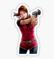 Resident Evil - Claire Redfield: Gun Survivor Sticker