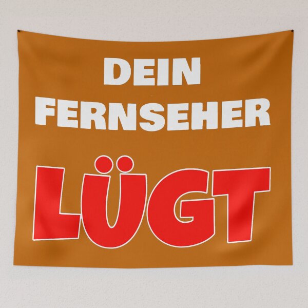 Item preview, YOUR TELEVISION LIES designed and sold by FUNGFING.
