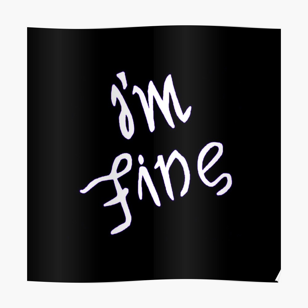 Bts Save Me I M Fine Sticker By Destsuarez999 Redbubble