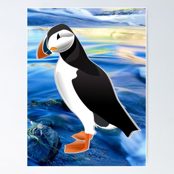 Item preview, Puffin designed and sold by FloramoonArt.