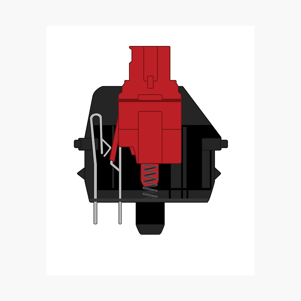 cherry mx red diagram