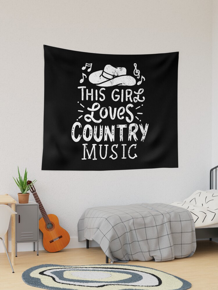 Country discount music tapestry