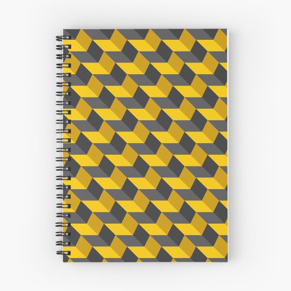 Item preview, Abstract black and yellow chevron stylish texture with shadows. Color zig zag illustration. designed and sold by IndigoCat.