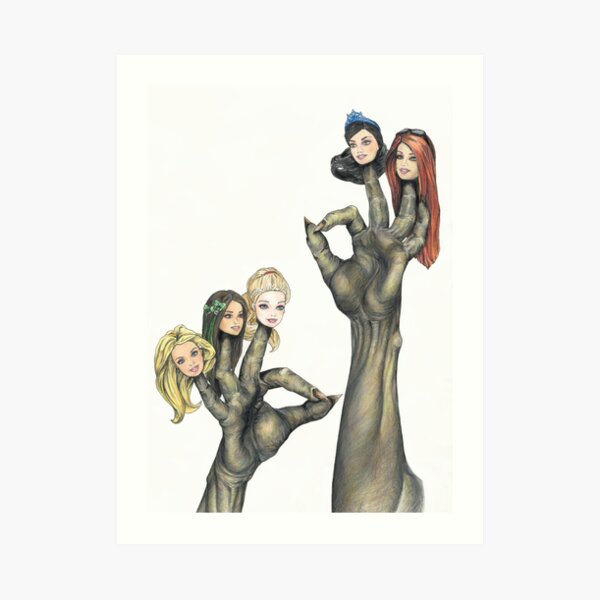 The Devil's Playthings Art Print