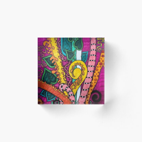 Unfurl Your Creativity Acrylic Block