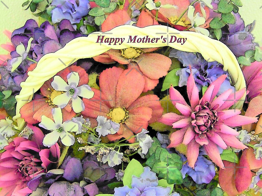"Happy Mother's Day Bouquet" by Betty Town Duncan Redbubble