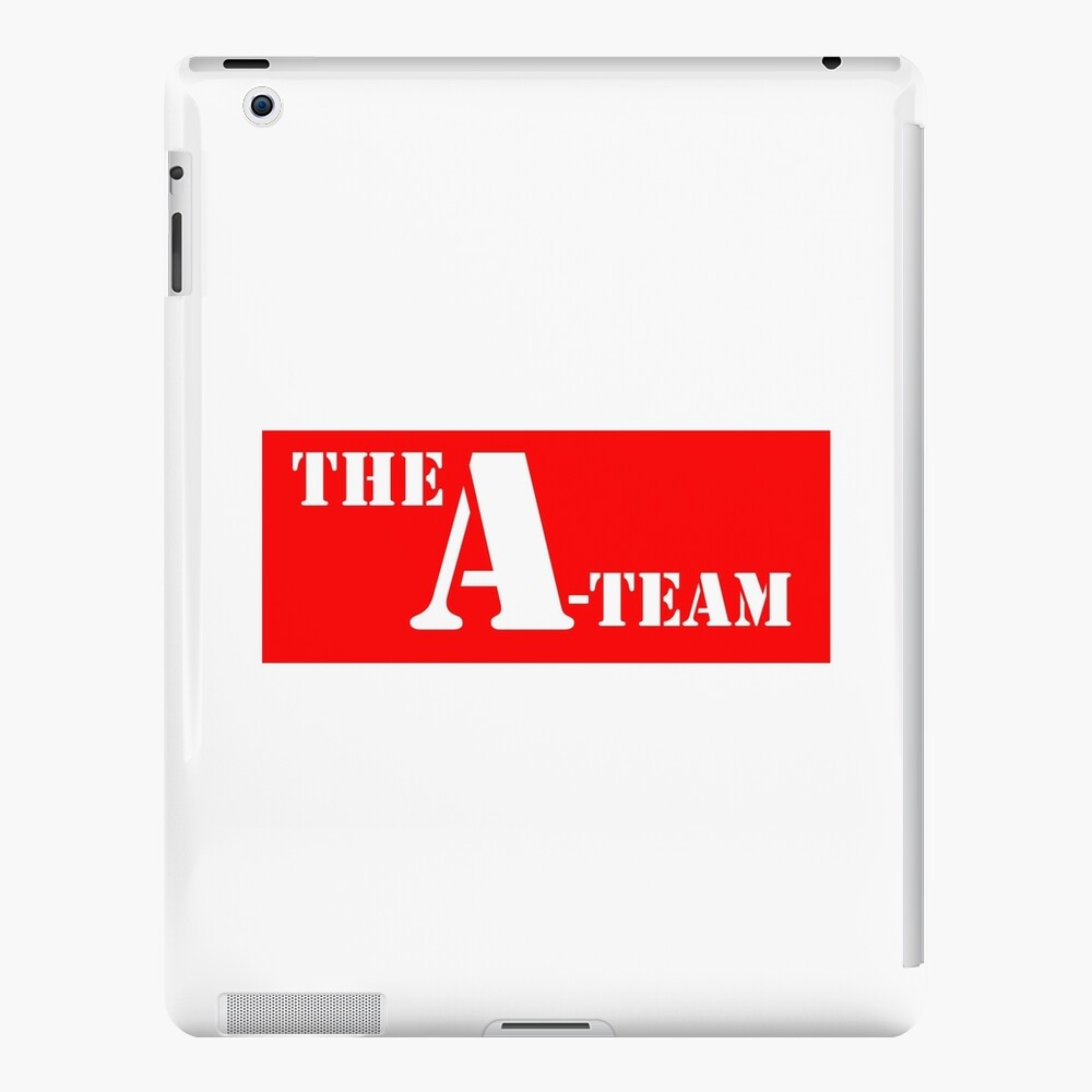 A Team Tv Show Logo Ipad Case And Skin By Art Vand3lay Redbubble