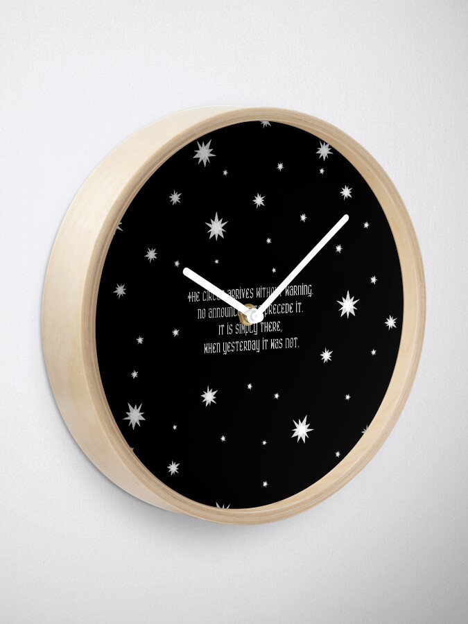 "The night circus At night" Clock for Sale by TheQuirkySide Redbubble