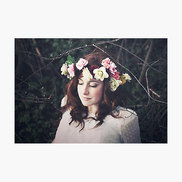 Want to pick up this flower Photographic Print