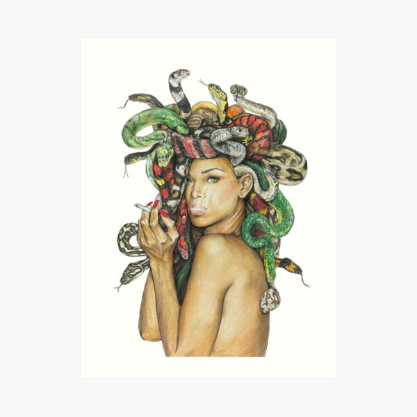Medusa Art Print