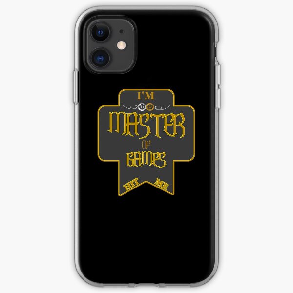 Master of Games iPhone Flexible Hülle