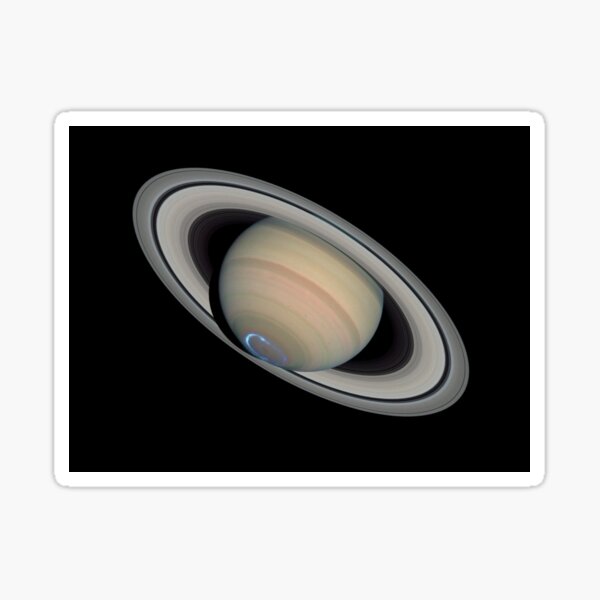 Galaxy, Universe, All & Solar System - Saturn Sticker