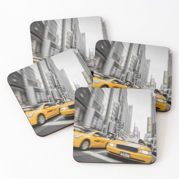 Item preview, Yellow cabs in New York designed and sold by Delphimages Art.