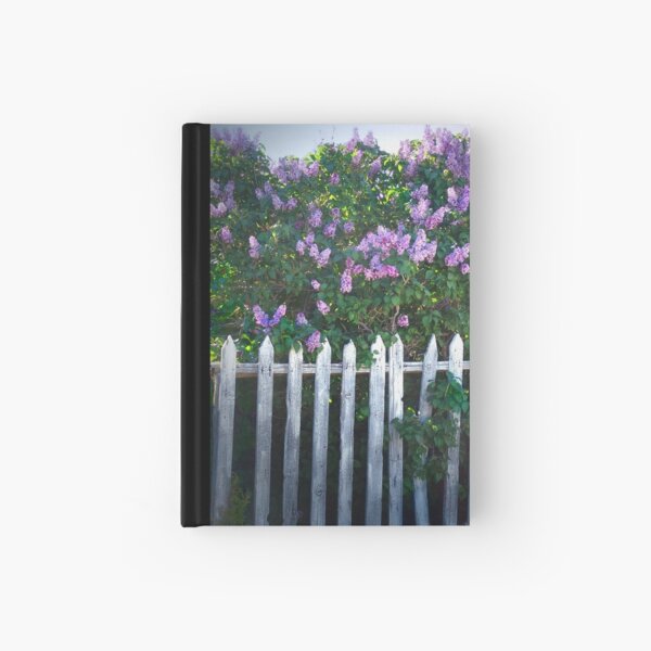 Lilac Fence Hardcover Journal