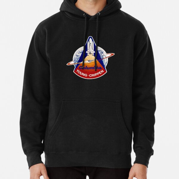 X nasa cheap patch pullover hoodie