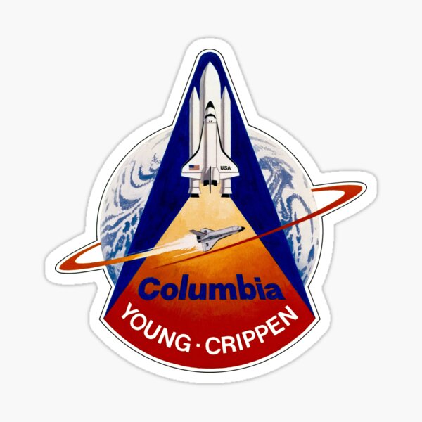 Item preview, Space Shuttle Columbia STS-1 NASA Young Crippen designed and sold by jutulen.