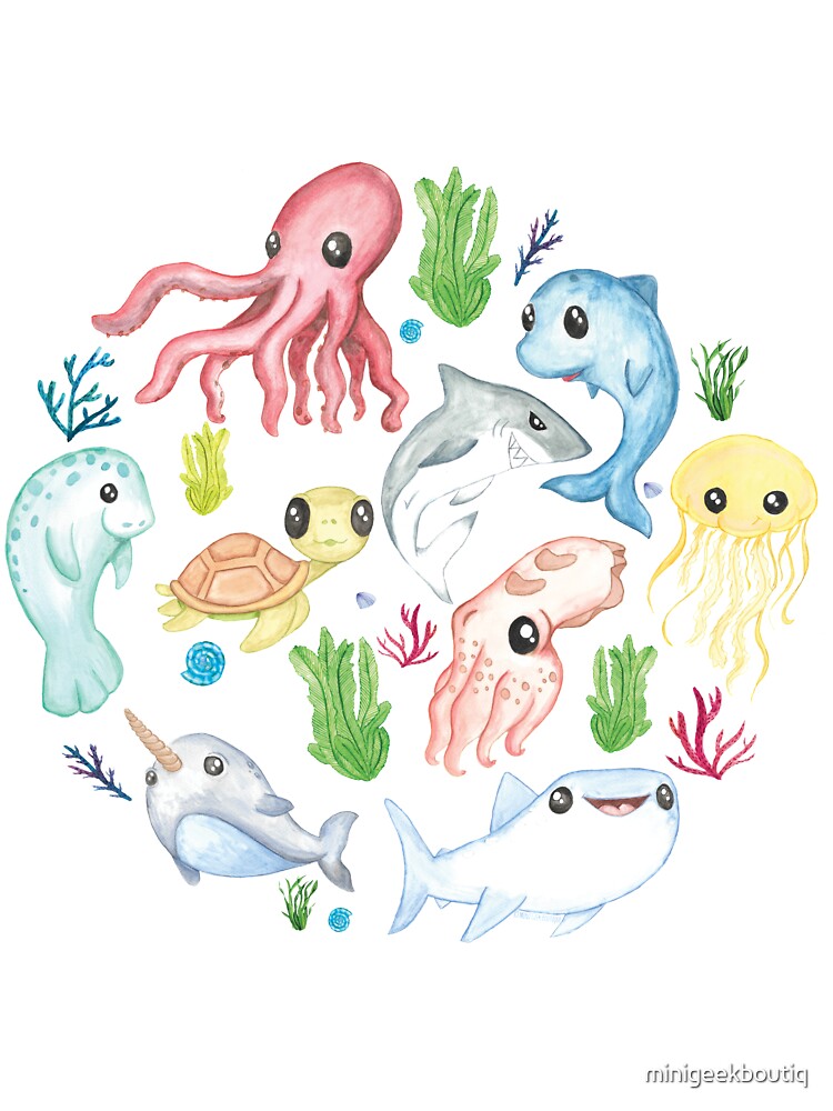 Marine Life Cute Ocean Animals Marine Life Cute Ocean Animals
