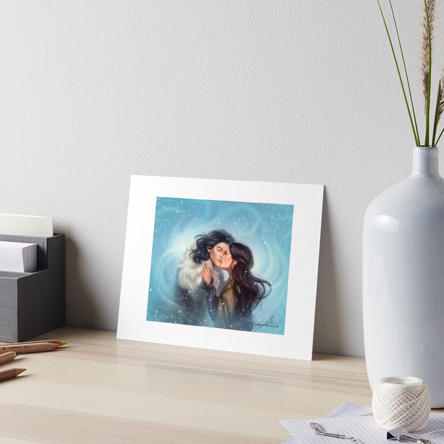 The bear and the nightingale Art Board Print