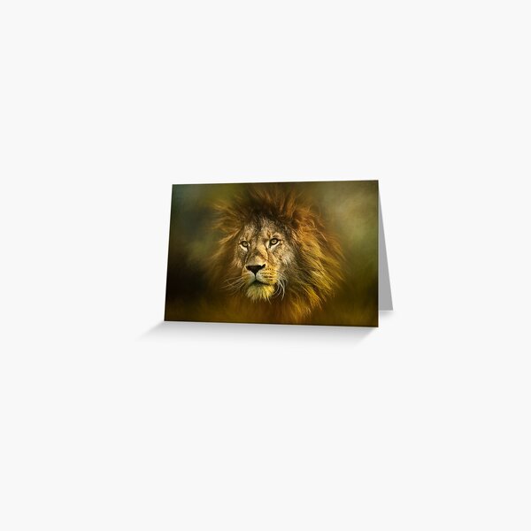 Lion King Greeting Card