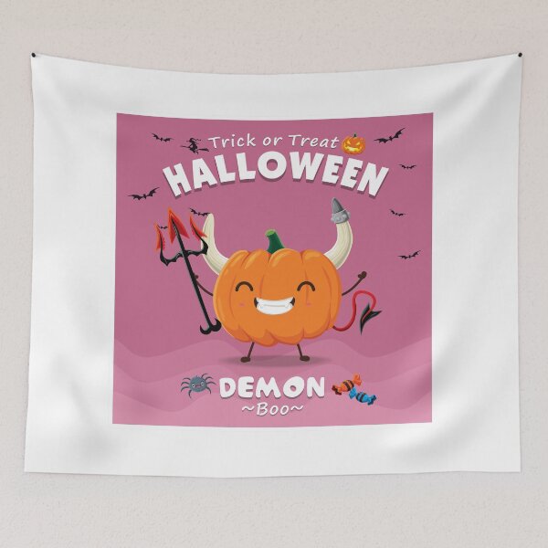 Item preview, Halloween Vintage Demon designed and sold by danielog199.