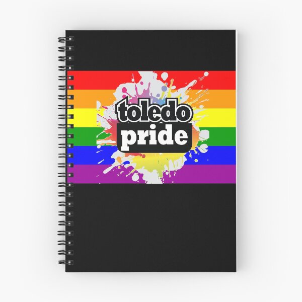 Aperçu de l'œuvre Toledo Gay Pride Shirt - Drapeau de l'arc-en-ciel Toledo LGBT - Toledo Ohio Gay Pride créée et vendue par Galvanized.