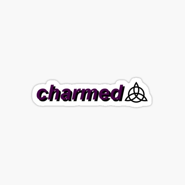 Charmé + Triquetra Sticker