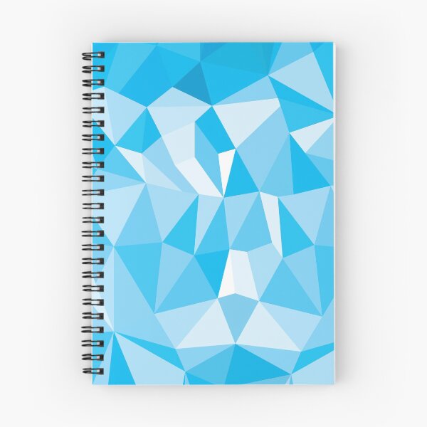 Item preview, Blue Geometric Pattern Low Poly Pattern designed and sold by TigerTom Design.