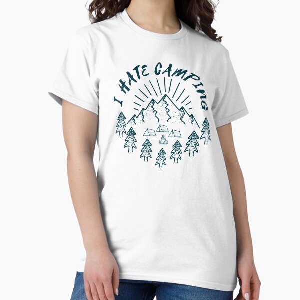 Artikel-Vorschau von Ich hasse Camping, designt und verkauft von bullshirter.