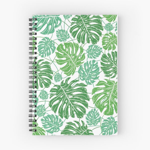 Item preview, Green tropical monstera leaves designed and sold by Jenmag.